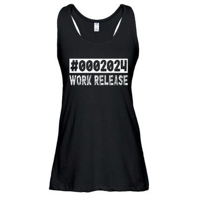 2024 Work Release Retirement 2024 Retired Ladies Essential Flowy Tank