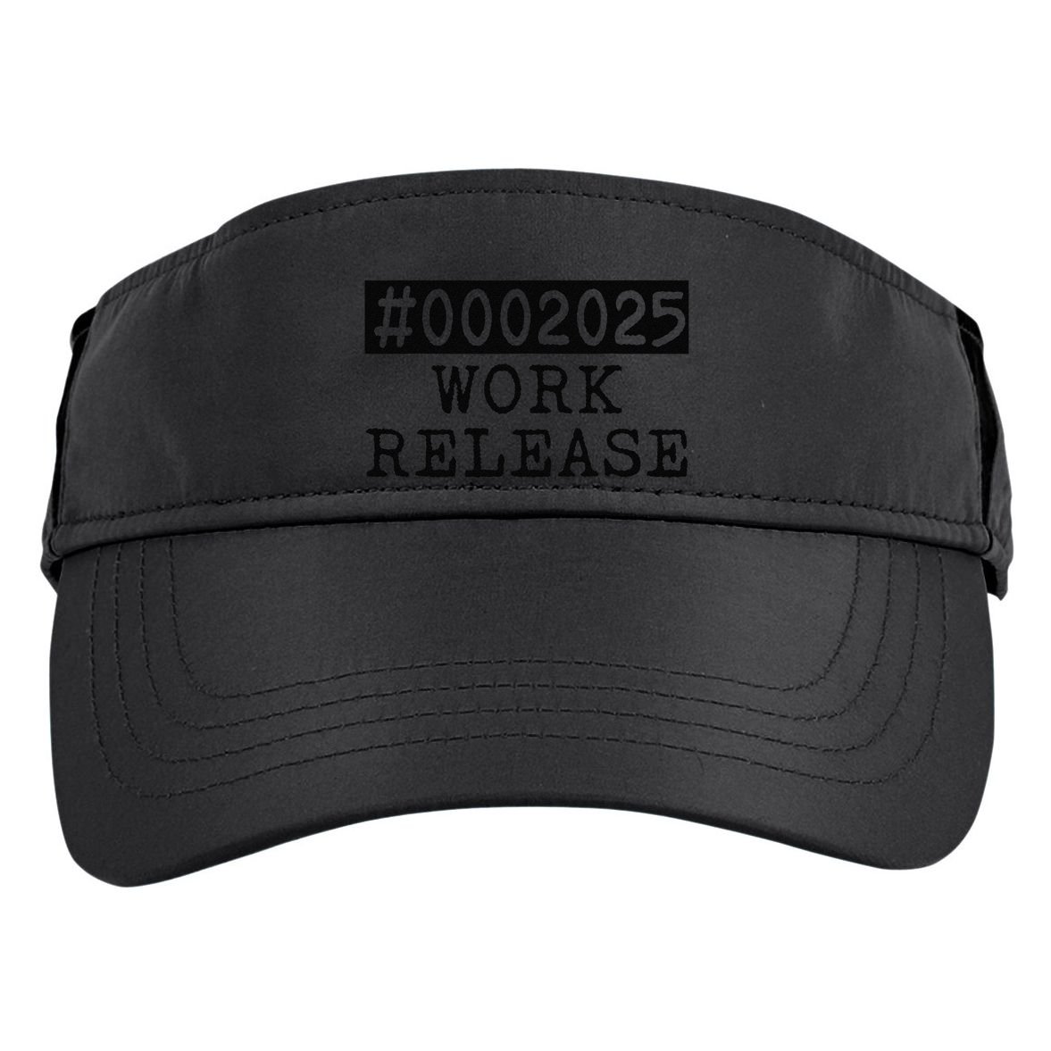 2025 Work Release Funny Retirement 2025 Retired Adult Drive Performance Visor