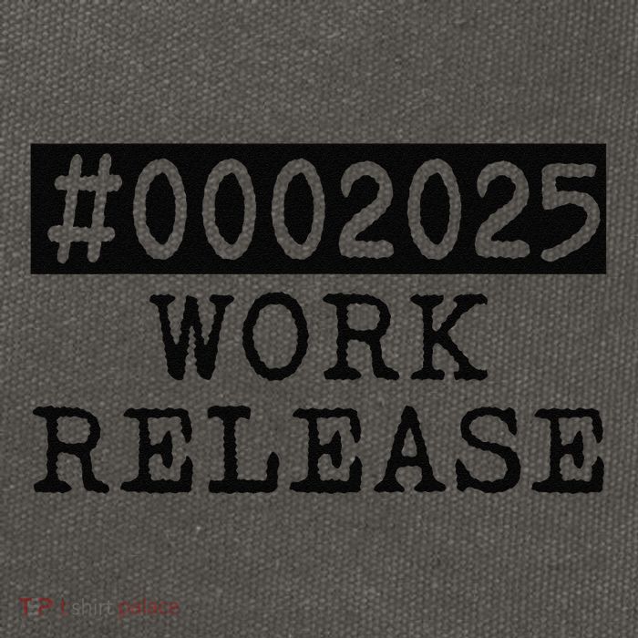 2025 Work Release Funny Retirement 2025 Retired Cotton Canvas Backpack
