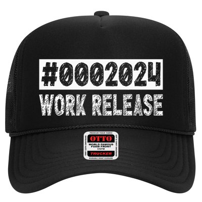 2024 Work Release Funny Retirement 2024 Retired Trucker Hat