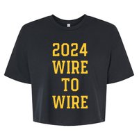 2024 Wire To Wire Bella+Canvas Jersey Crop Tee