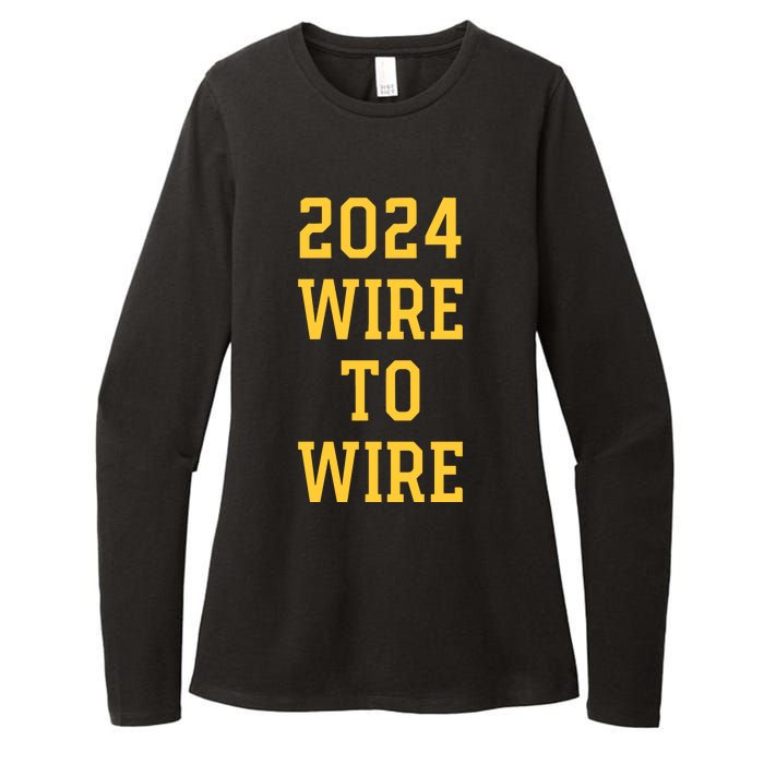 2024 Wire To Wire Womens CVC Long Sleeve Shirt