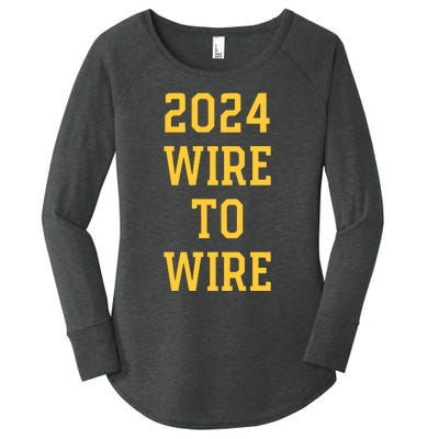 2024 Wire To Wire Women's Perfect Tri Tunic Long Sleeve Shirt