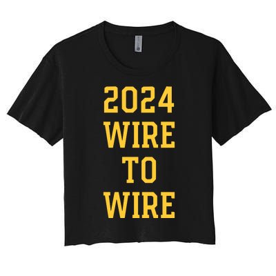 2024 Wire To Wire Women's Crop Top Tee