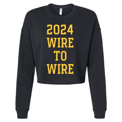 2024 Wire To Wire Cropped Pullover Crew