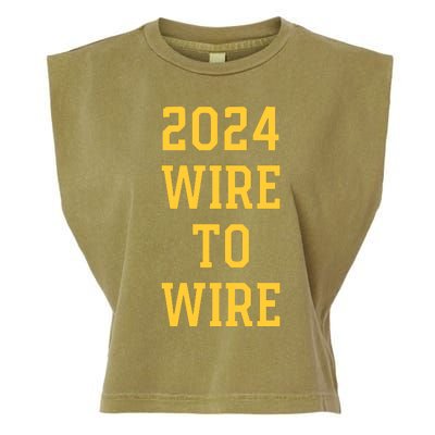 2024 Wire To Wire Garment-Dyed Women's Muscle Tee