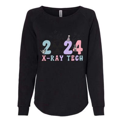 2024 Xray Tech New Year Eve Radiology Xray Technologist CT Womens California Wash Sweatshirt