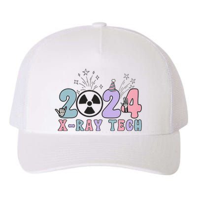 2024 Xray Tech New Year Eve Radiology Xray Technologist CT Yupoong Adult 5-Panel Trucker Hat