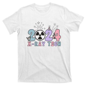 2024 Xray Tech New Year Eve Radiology Xray Technologist CT T-Shirt