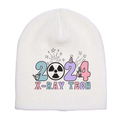 2024 Xray Tech New Year Eve Radiology Xray Technologist CT Short Acrylic Beanie