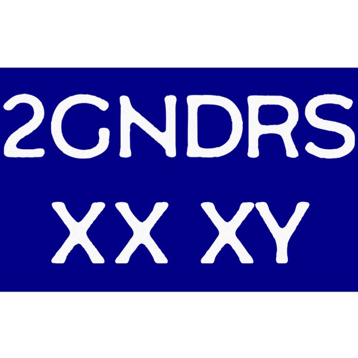 2GNDRS XX XY 2 Genders Bumper Sticker