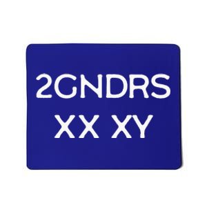 2GNDRS XX XY 2 Genders Mousepad