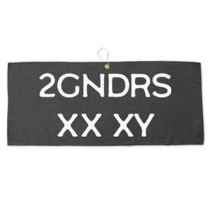 2GNDRS XX XY 2 Genders Large Microfiber Waffle Golf Towel