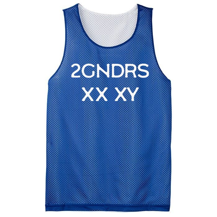 2GNDRS XX XY 2 Genders Mesh Reversible Basketball Jersey Tank