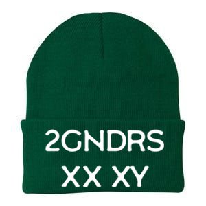 2GNDRS XX XY 2 Genders Knit Cap Winter Beanie