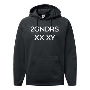 2GNDRS XX XY 2 Genders Performance Fleece Hoodie