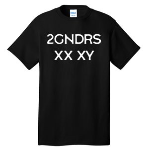 2GNDRS XX XY 2 Genders Tall T-Shirt