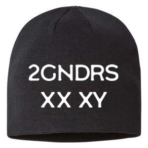 2GNDRS XX XY 2 Genders Sustainable Beanie