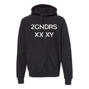 2GNDRS XX XY 2 Genders Premium Hoodie