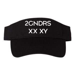 2GNDRS XX XY 2 Genders Valucap Bio-Washed Visor