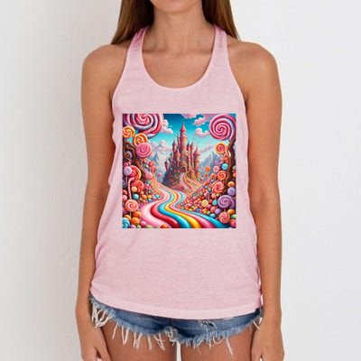 20 Years Women's Knotted Racerback Tank