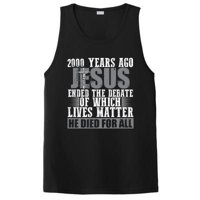 2000 Years Ago Jesus Ended The Debate Christian Believe PosiCharge Competitor Tank