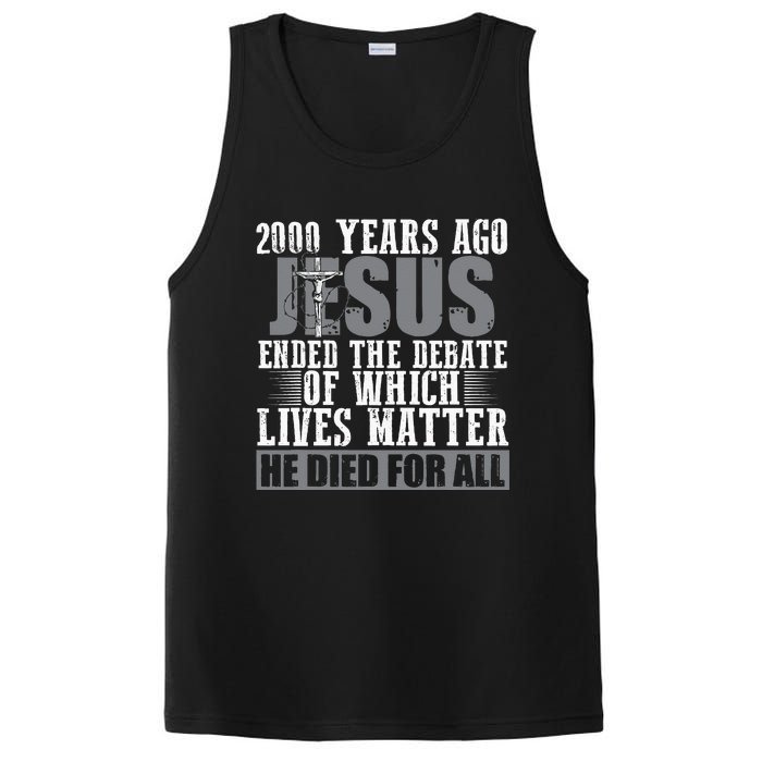 2000 Years Ago Jesus Ended The Debate Christian Believe PosiCharge Competitor Tank