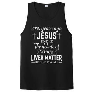 2000 Years Ago Jesus Ended The Debate Christian Believe PosiCharge Competitor Tank