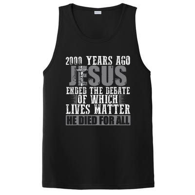 2000 Years Ago Jesus Ended The Debate Christian Believe PosiCharge Competitor Tank