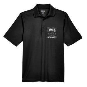 2000 Years Ago Jesus Ended The Debate Christian Believe Men's Origin Performance Pique Polo