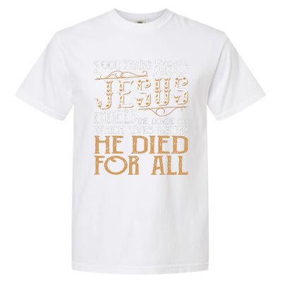 2000 Years Ago Jesus Ended The Debate Christian Religious Garment-Dyed Heavyweight T-Shirt