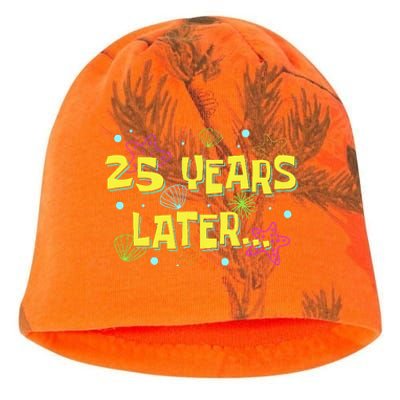 25 Years Later 25 Years Old Meme Funny 25th Birthday Party Gift Kati - Camo Knit Beanie