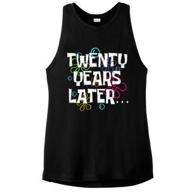 20 Years Later Funny Ladies PosiCharge Tri-Blend Wicking Tank