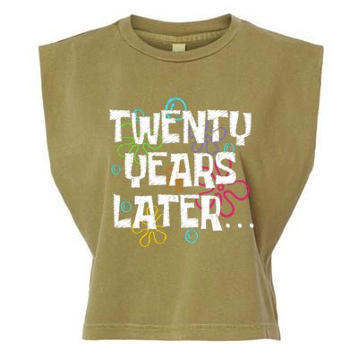 20 Years Later Funny Garment-Dyed Women's Muscle Tee