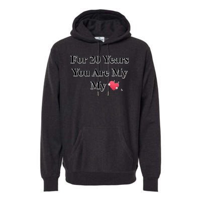 20 Years Love Premium Hoodie