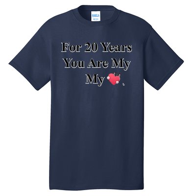 20 Years Love Tall T-Shirt