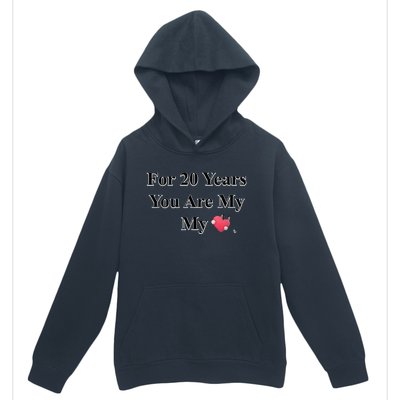 20 Years Love Urban Pullover Hoodie