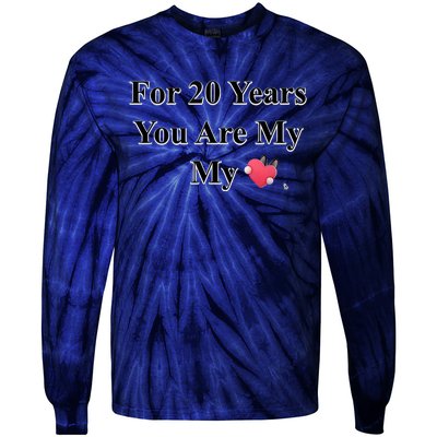 20 Years Love Tie-Dye Long Sleeve Shirt