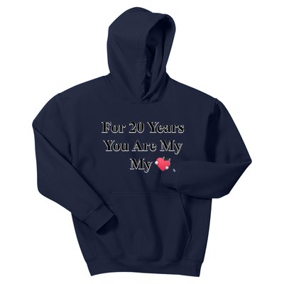 20 Years Love Kids Hoodie