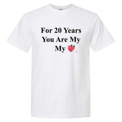 20 Years Love Garment-Dyed Heavyweight T-Shirt