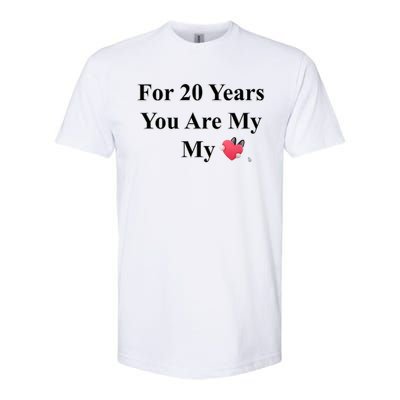 20 Years Love Softstyle CVC T-Shirt