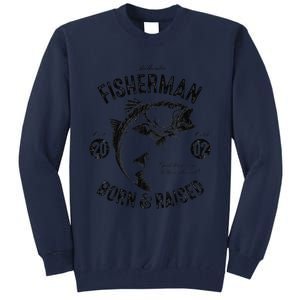 21 Year Old Fisherman Fishing 2002 21st Birthday Tall Sweatshirt