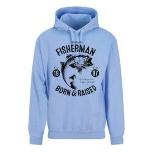 26 Year Old Fisherman Fishing 1997 26th Birthday Gift Unisex Surf Hoodie