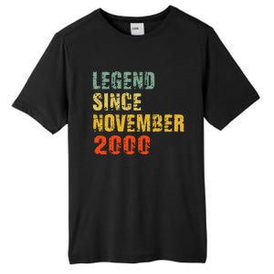 22 Year Old 22nd Birthday Gifts Legend Since November 2000 Tall Fusion ChromaSoft Performance T-Shirt