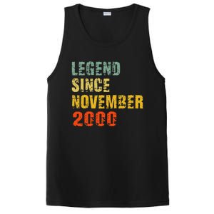 22 Year Old 22nd Birthday Gifts Legend Since November 2000 PosiCharge Competitor Tank