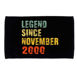 22 Year Old 22nd Birthday Gifts Legend Since November 2000 Microfiber Hand Towel