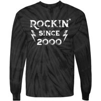 23 Year Old: Classic Rock 2000 23rd Birthday Tie-Dye Long Sleeve Shirt