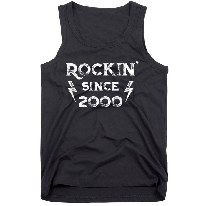 23 Year Old: Classic Rock 2000 23rd Birthday Tank Top