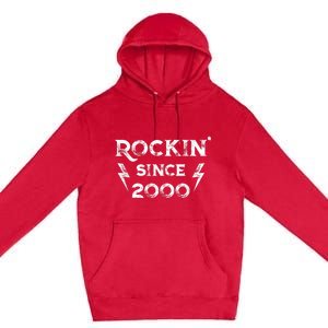 23 Year Old: Classic Rock 2000 23rd Birthday Premium Pullover Hoodie