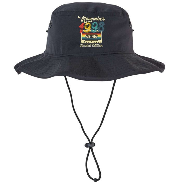 24 Years Old Gift Retro November 1998 Cassette 24th Birthday Legacy Cool Fit Booney Bucket Hat